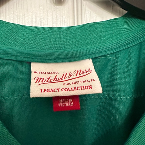 Mitchell & Ness Green Throwback Chuck Bednarik Eagles Jersey - Picture 4 of 4